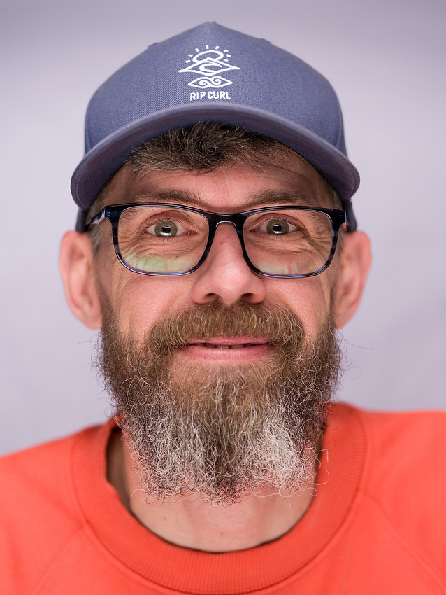 Portrait of John-Ross, Guernsey photographer